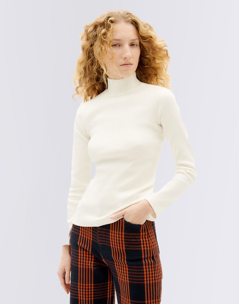 White Rib Aine L/S Top