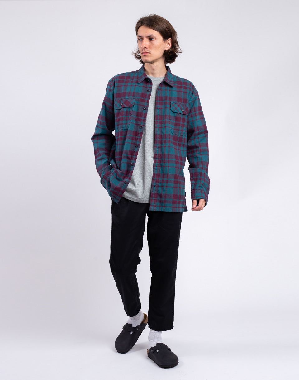 M's L / S Organic Cotton MW Fjord Flannel Shirt
