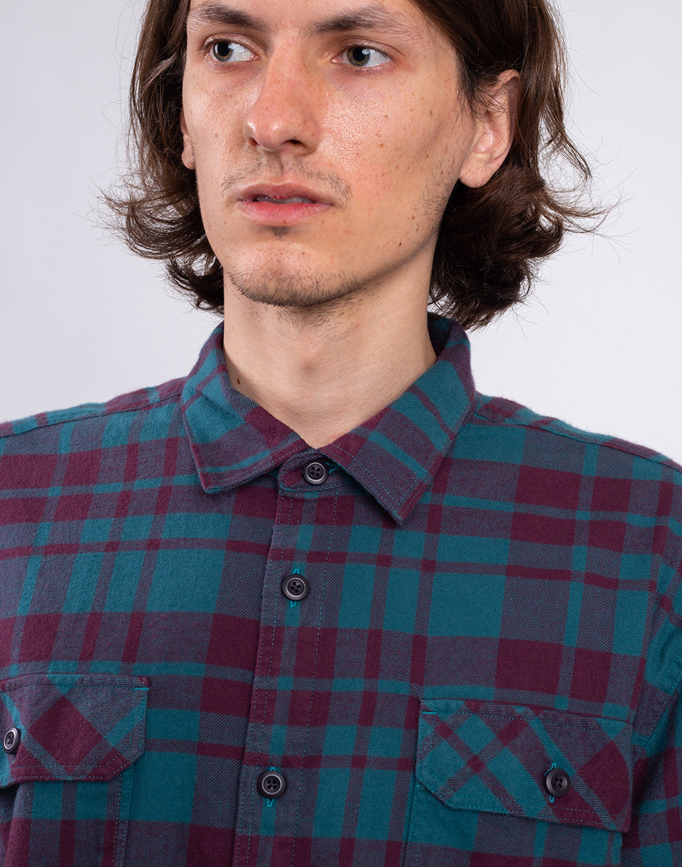 M's L / S Organic Cotton MW Fjord Flannel Shirt