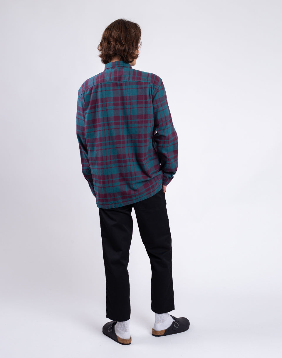 M's L / S Organic Cotton MW Fjord Flannel Shirt