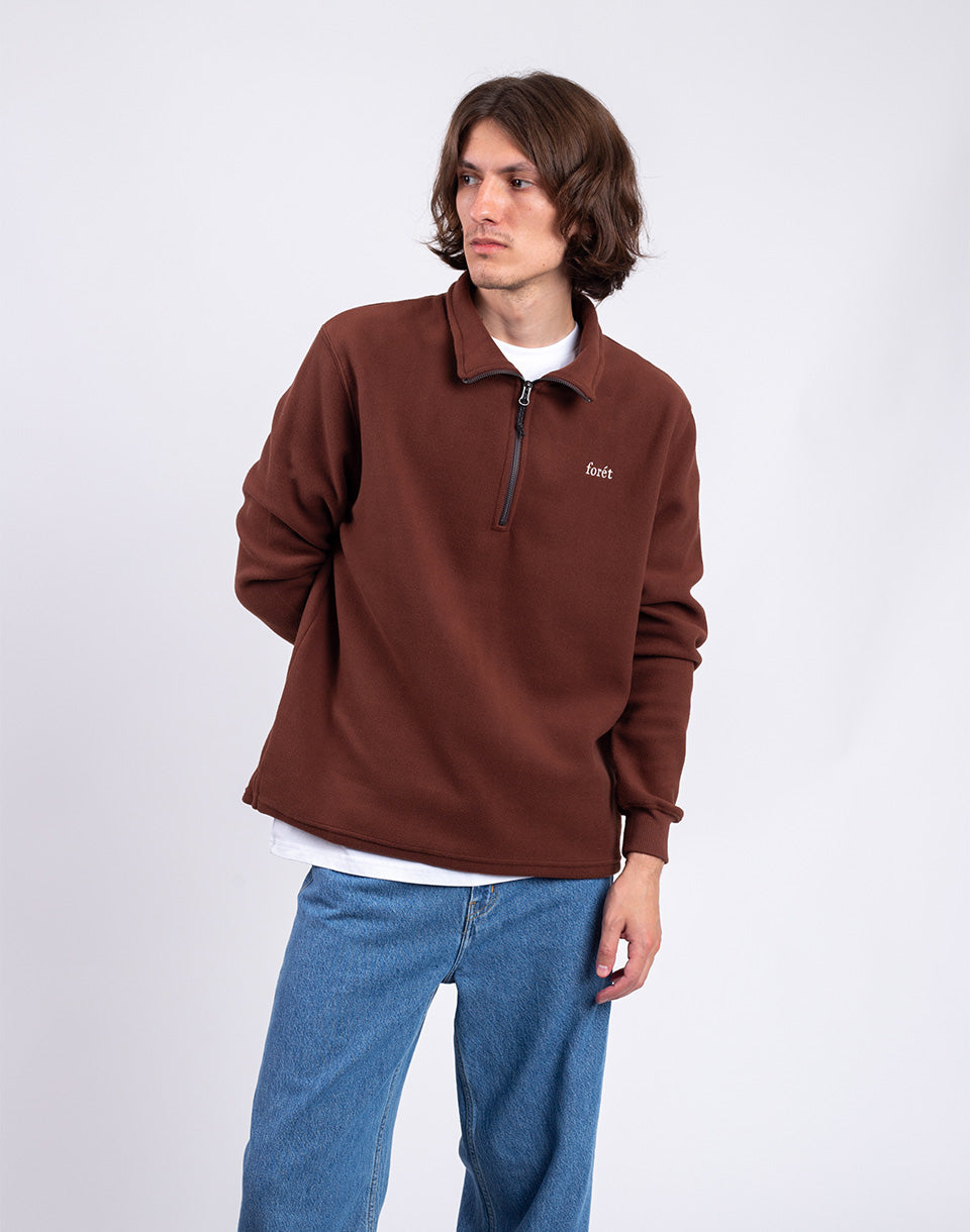 Mouvement à moitié zip