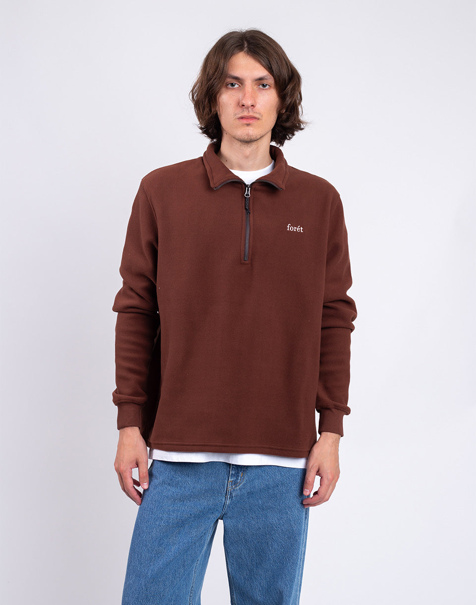 Mouvement à moitié zip