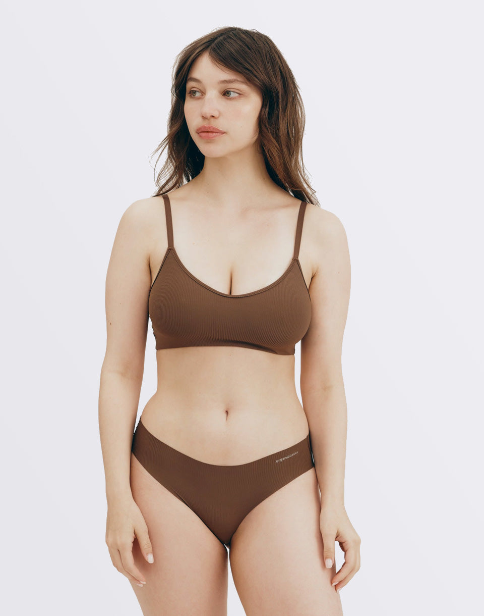 Brief de côtes nues