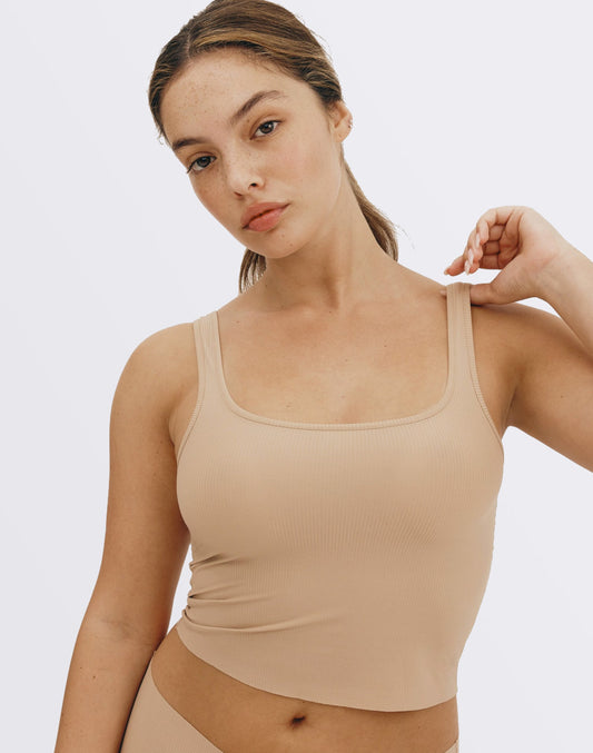 Débardeur de côtes nues