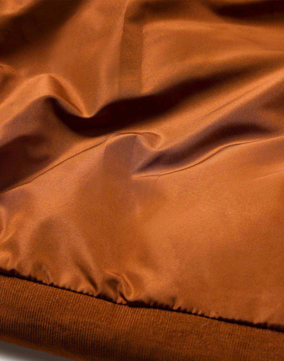 Veste brun microcorduroy gemma