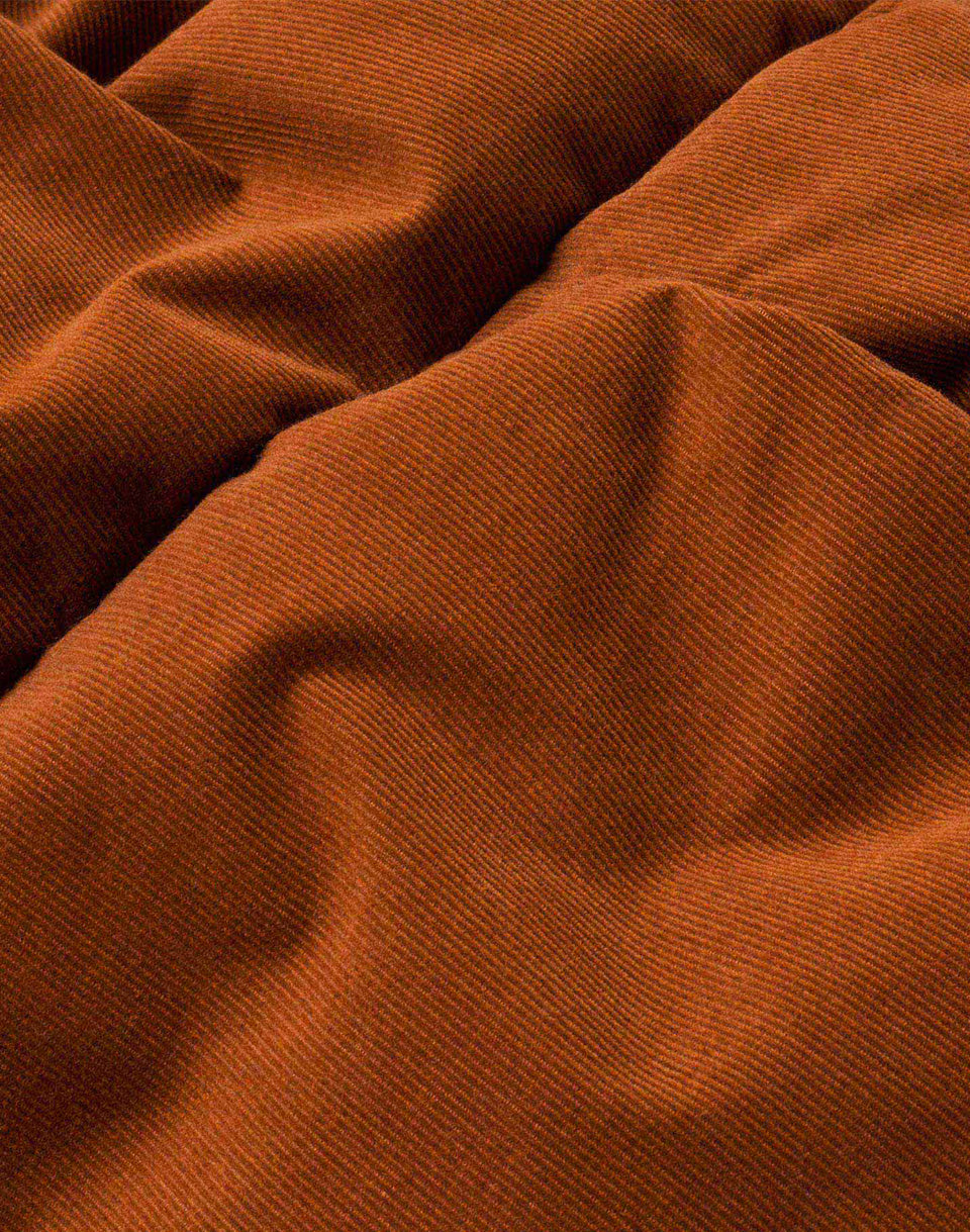 Veste brun microcorduroy gemma