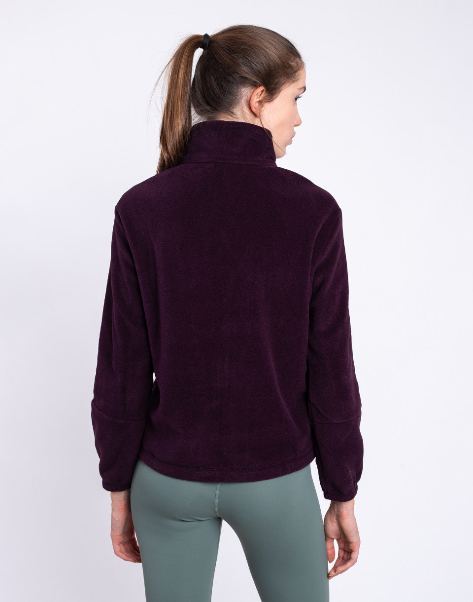 W's Microdini 1/2 zip p / o