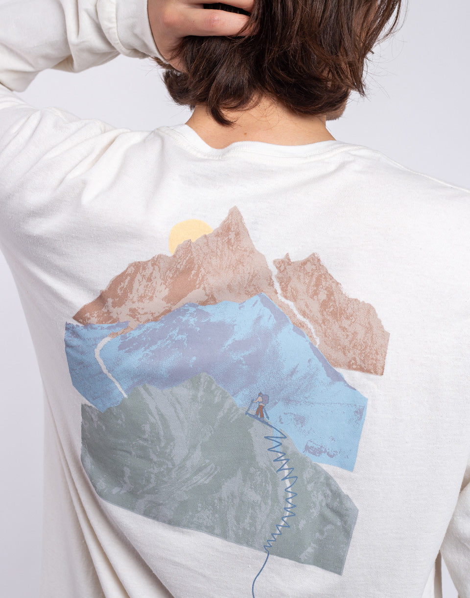 M'S L / S Snowstitcher Pocker Responsibili-tee