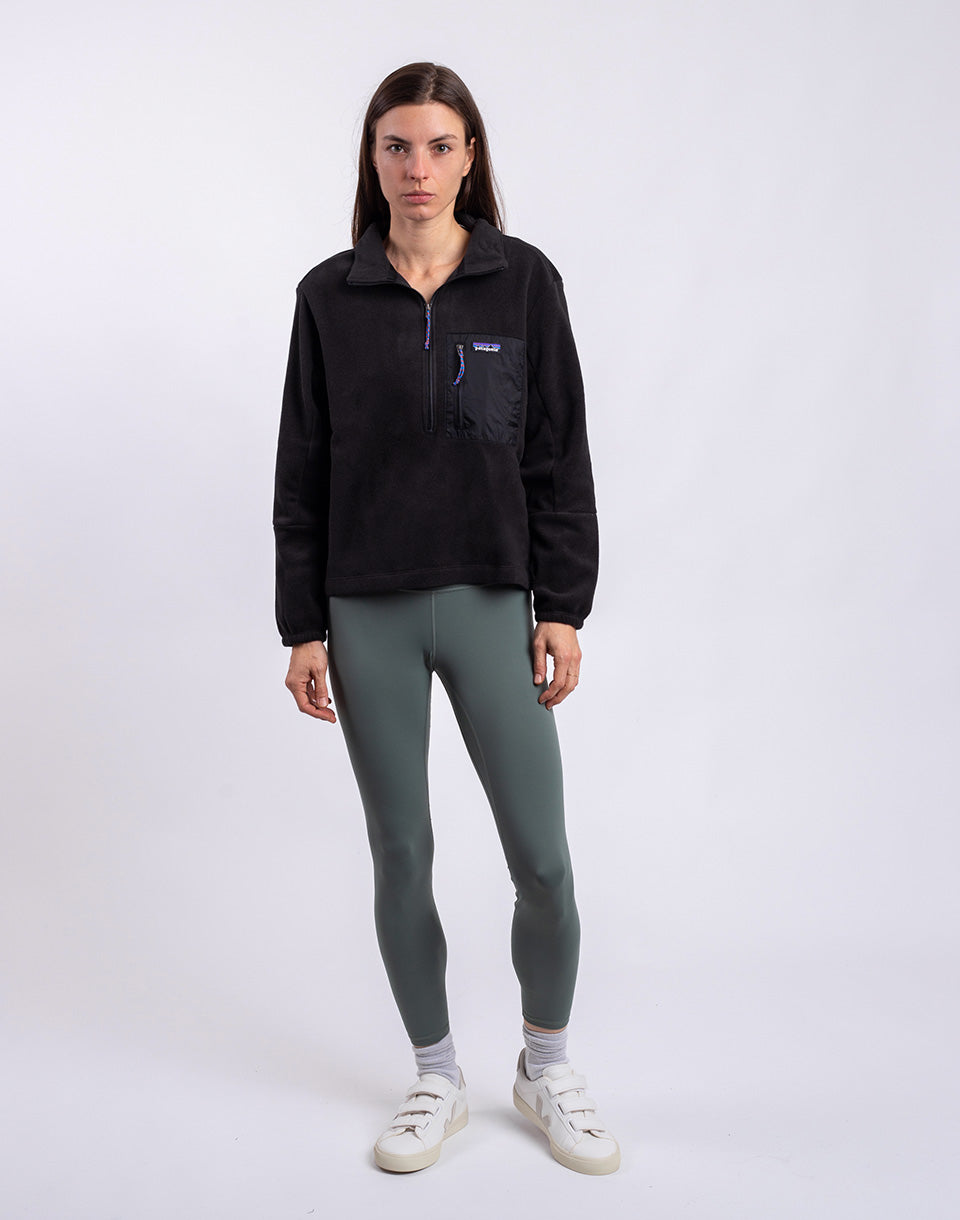 W's Microdini 1/2 zip p / o