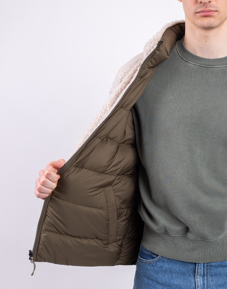 Veste à bas silencieuse réversible de M