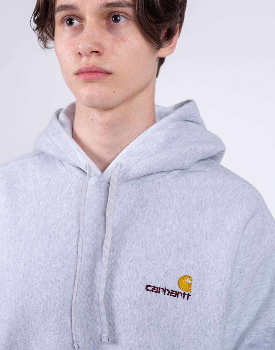Sweat à capuche avec inscription américaine