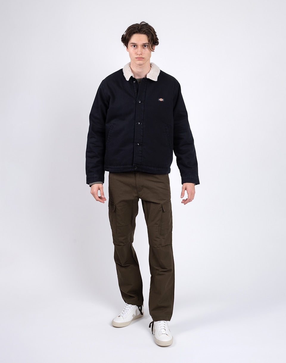 Veste en toison à tas hautes canards