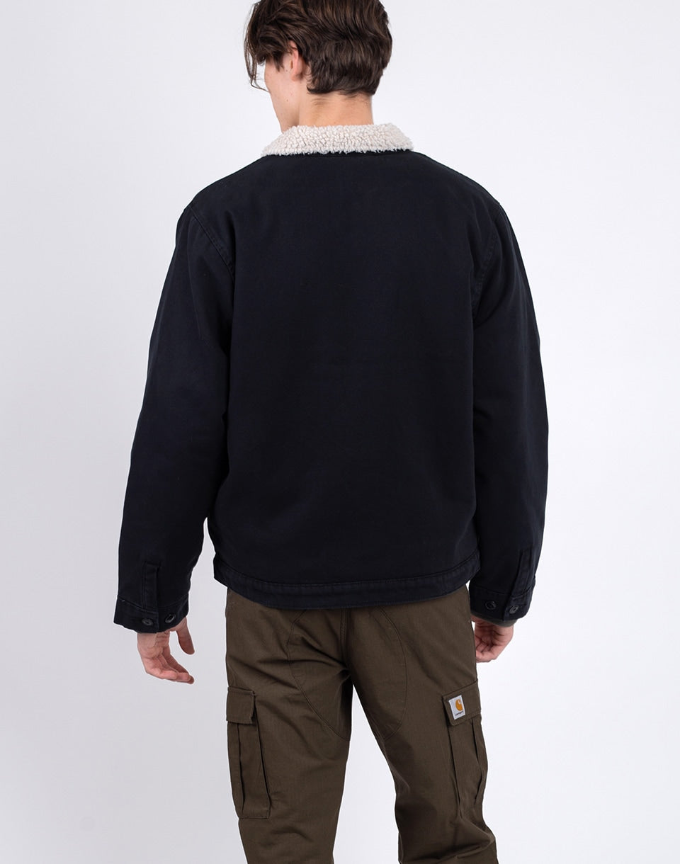 Veste en toison à tas hautes canards