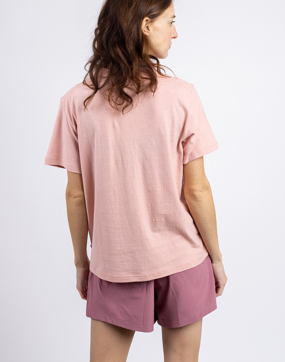 T-shirt de mélange de chanvre W
