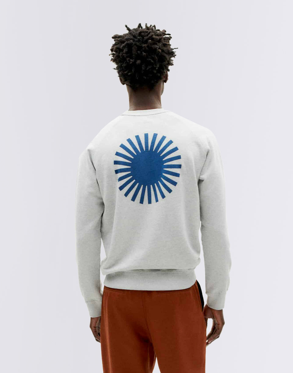 Sol Grey Melange Sweatshirt