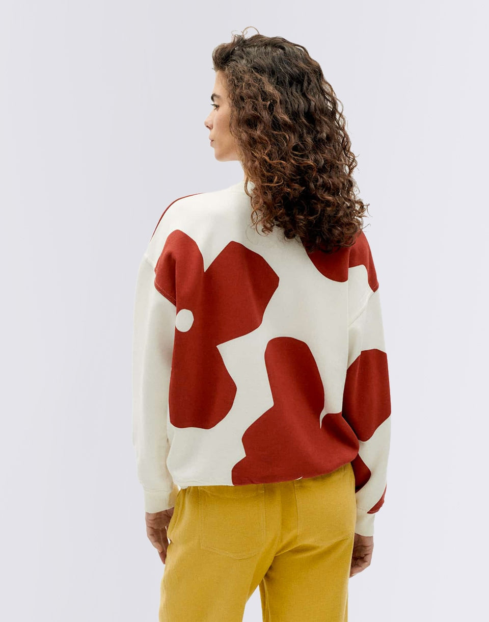 Papillon super grand sweat-shirt