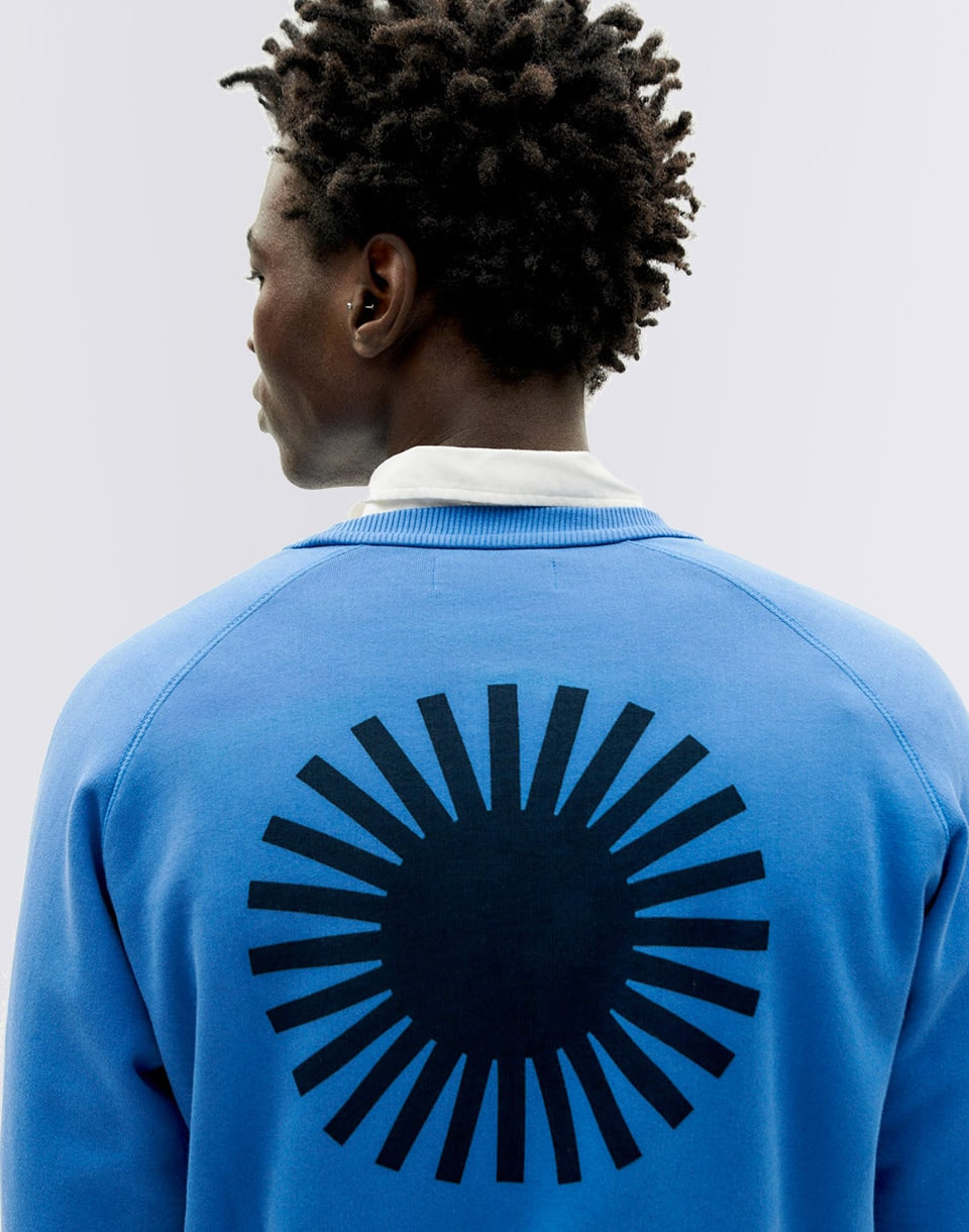 Sweat-shirt bleu Sol Heritage