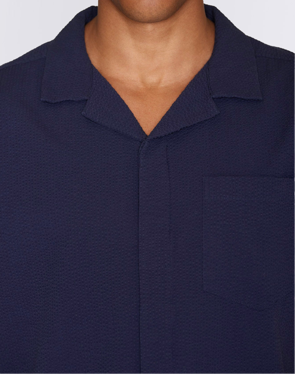 Box Short Seersucker Shirt