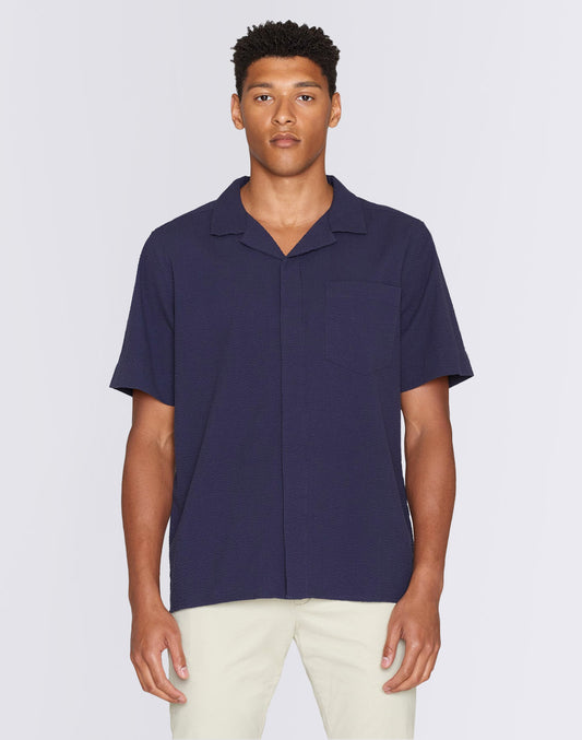 Box Short Seersucker Shirt