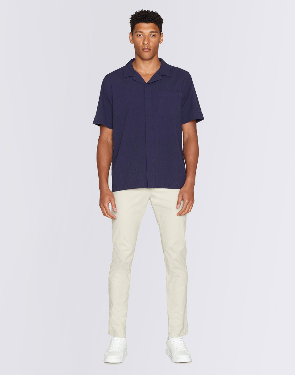 Box Short Seersucker Shirt