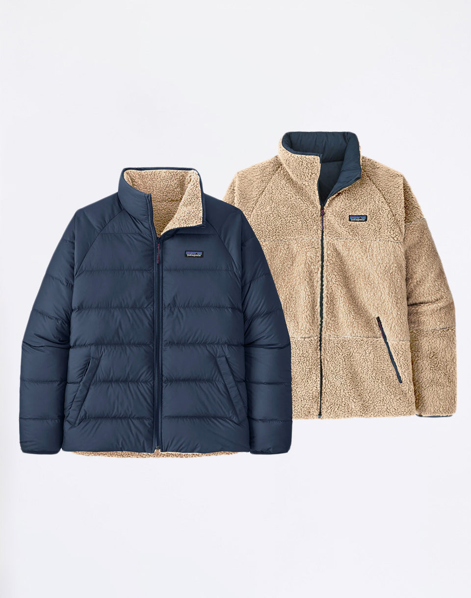 Veste à bas silencieuse réversible de M