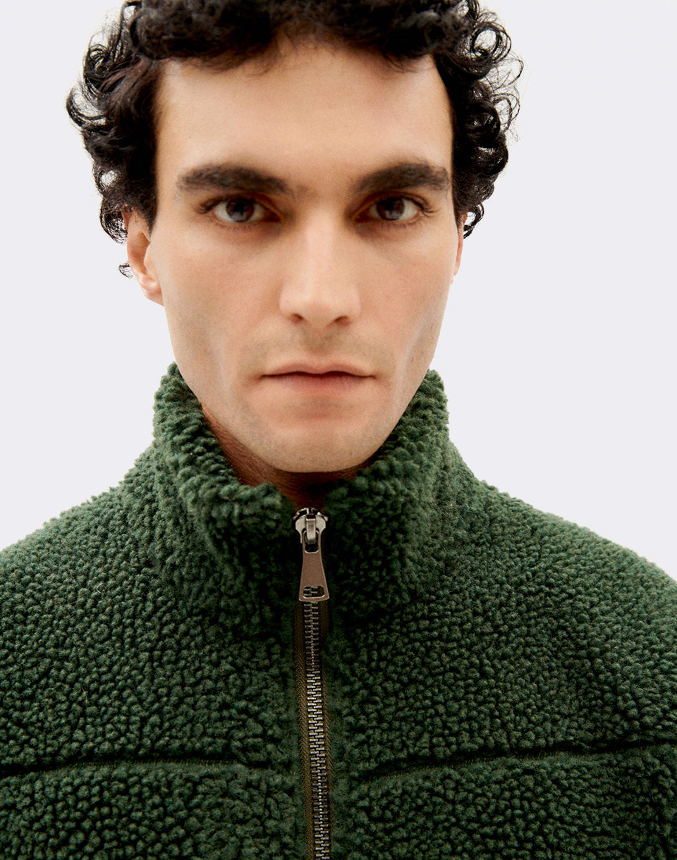 Veste stevie à poubelle verte foncée