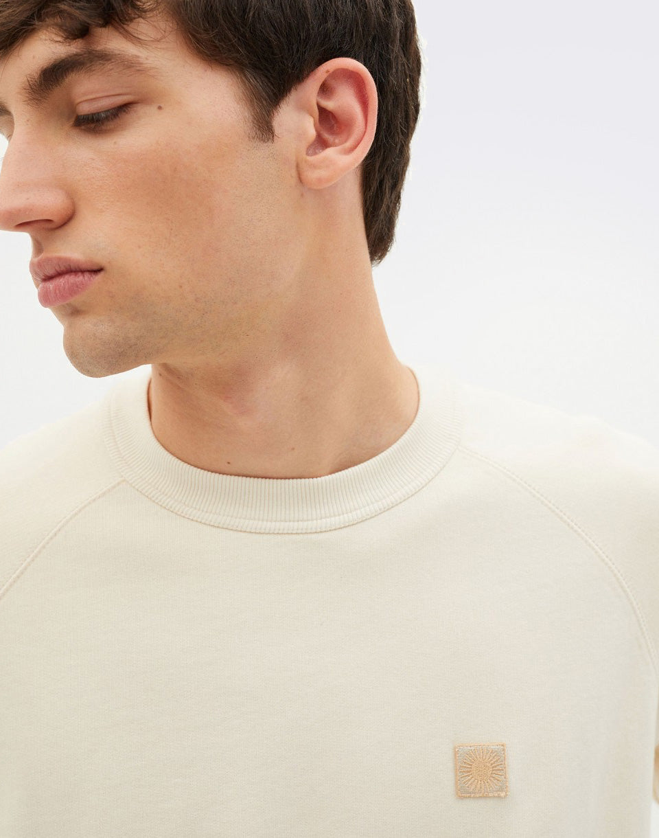 Sweat-shirt Sol Ivory